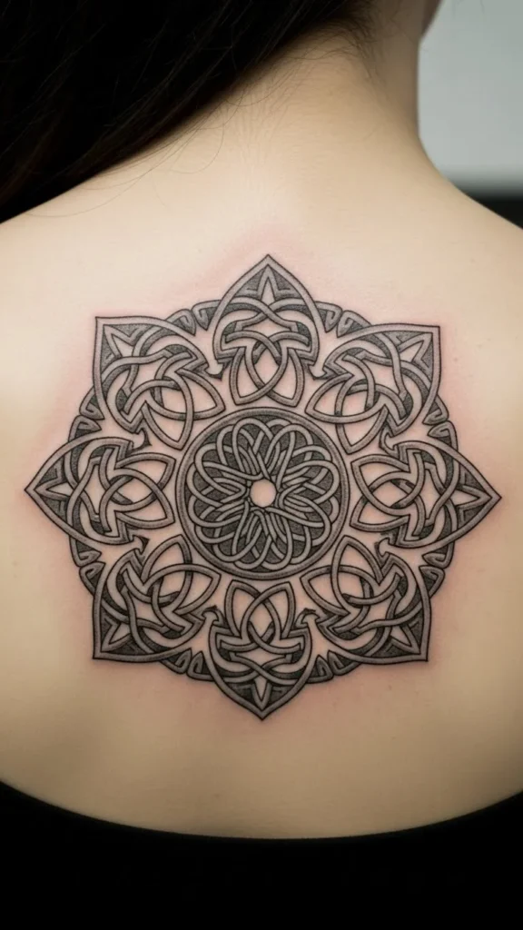 Celtic Knot Mandala Style