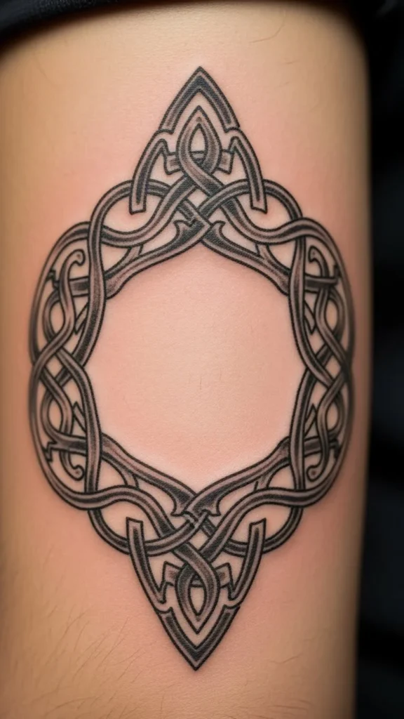 Celtic Knot With Initial Space