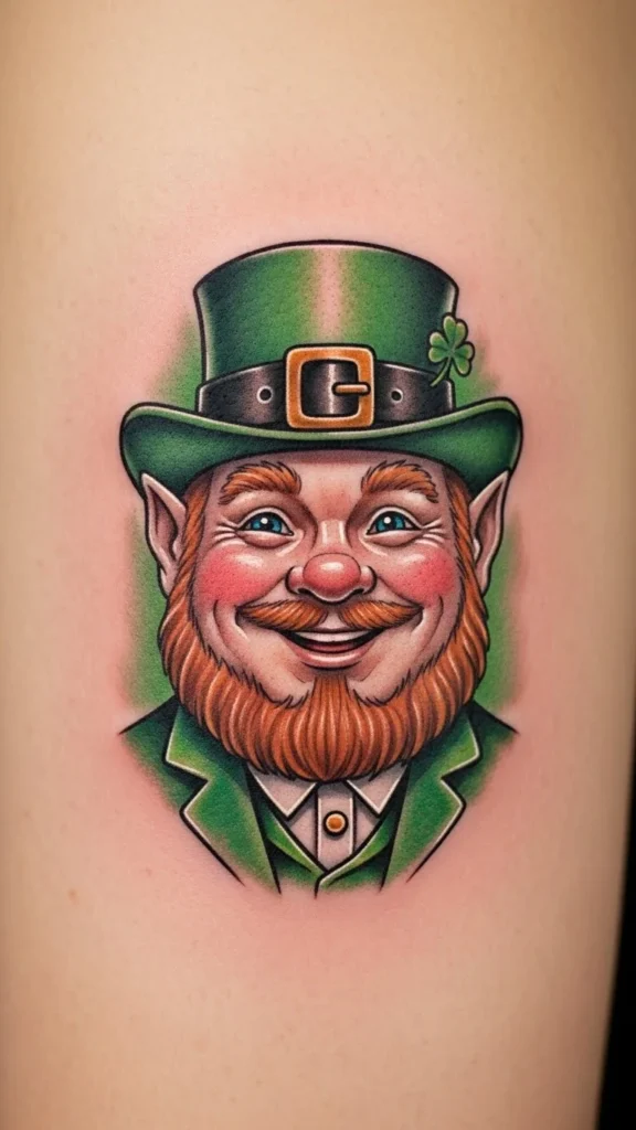 Classic Smiling Leprechaun