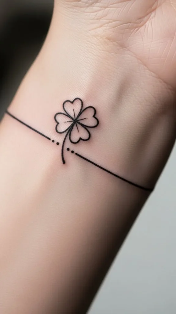 Clover Wrist Band