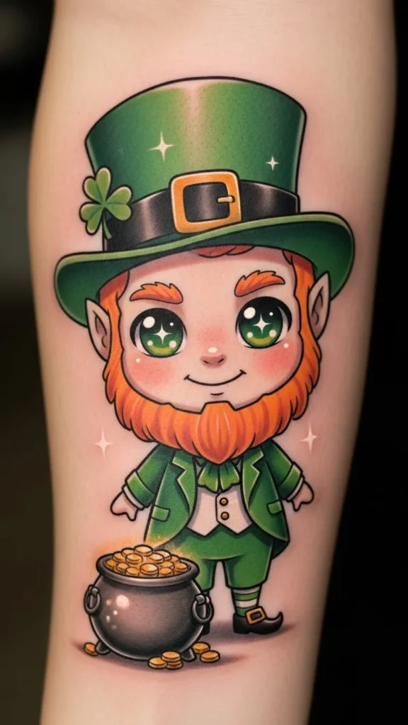 Cute Chibi Leprechaun