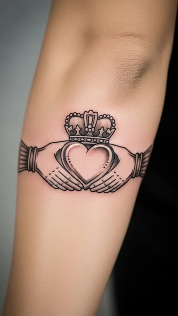 Forearm Statement Claddagh