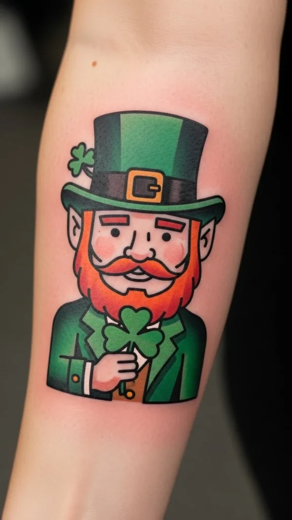 Friendly Leprechaun Icon