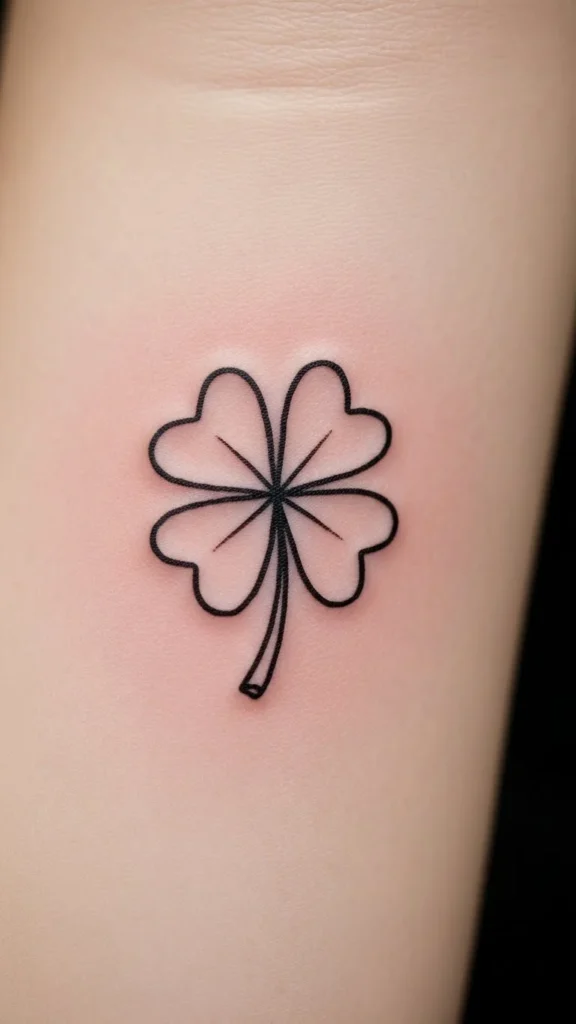 Hand-Drawn Style Clover