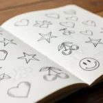 How to Draw Cute Simple Tattoos That Trend on Pinterest