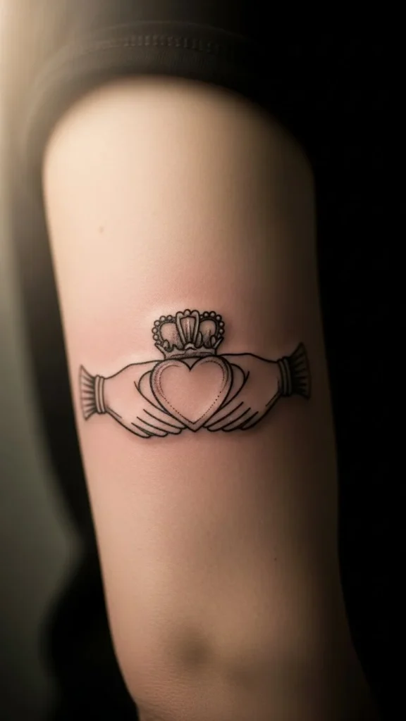 Inner Arm Claddagh