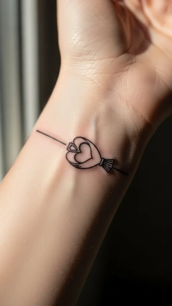 Minimal Line Claddagh