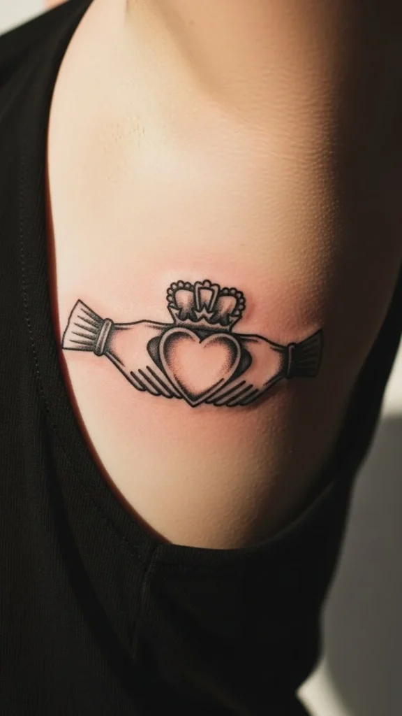 Side Rib Claddagh