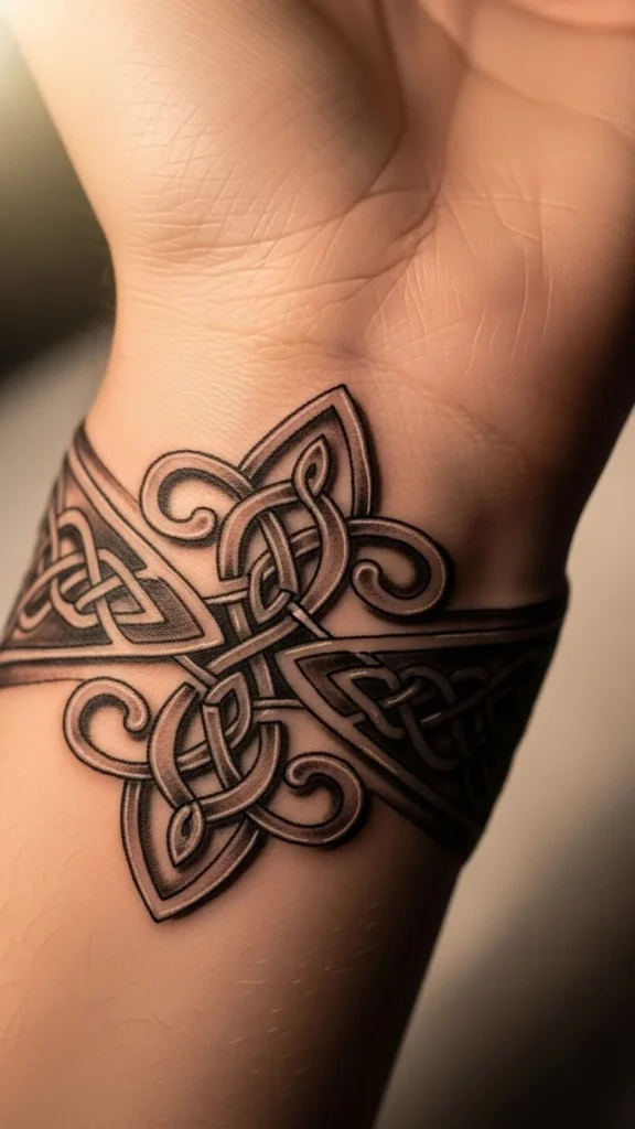 Wrist Wrap Celtic Knot