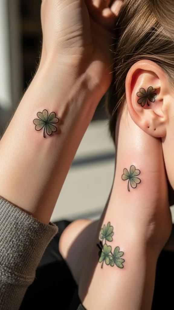 shamrock tattoos