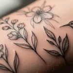 22 Artistic Spring Sketch-Style Tattoos That Feel Hand-Drawn