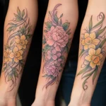 25 Beautiful Spring Floral Forearm Tattoos That Flow