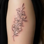 26 Elegant Spring Floral Rib Tattoos That Feel Intimate
