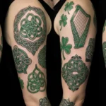 29 Bold Green Ink Tattoos That Elevate Irish Expression