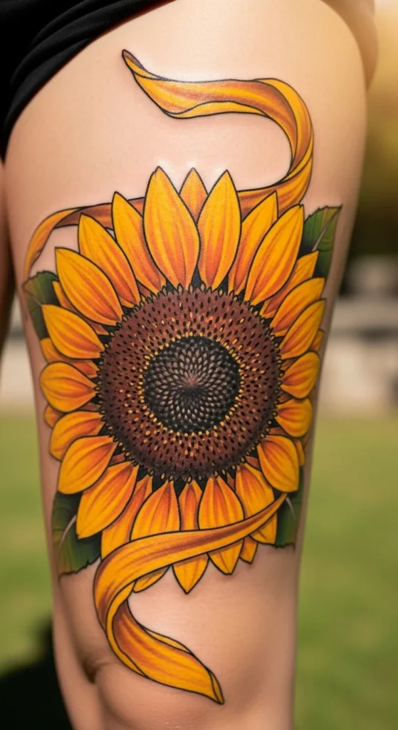 Bold Sunflower Wrap