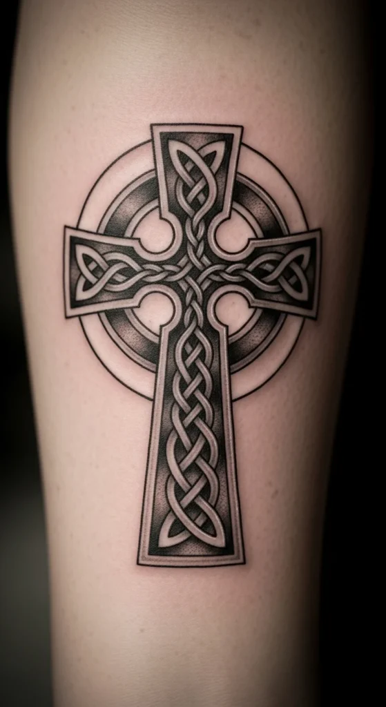 Celtic cross tattoos
