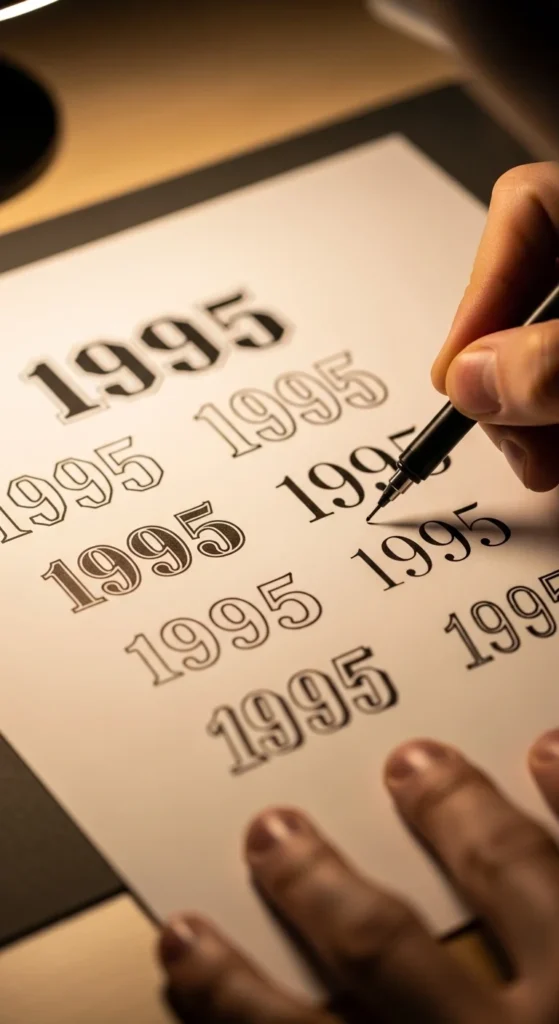 Choose a Number Style That Feels Timeless