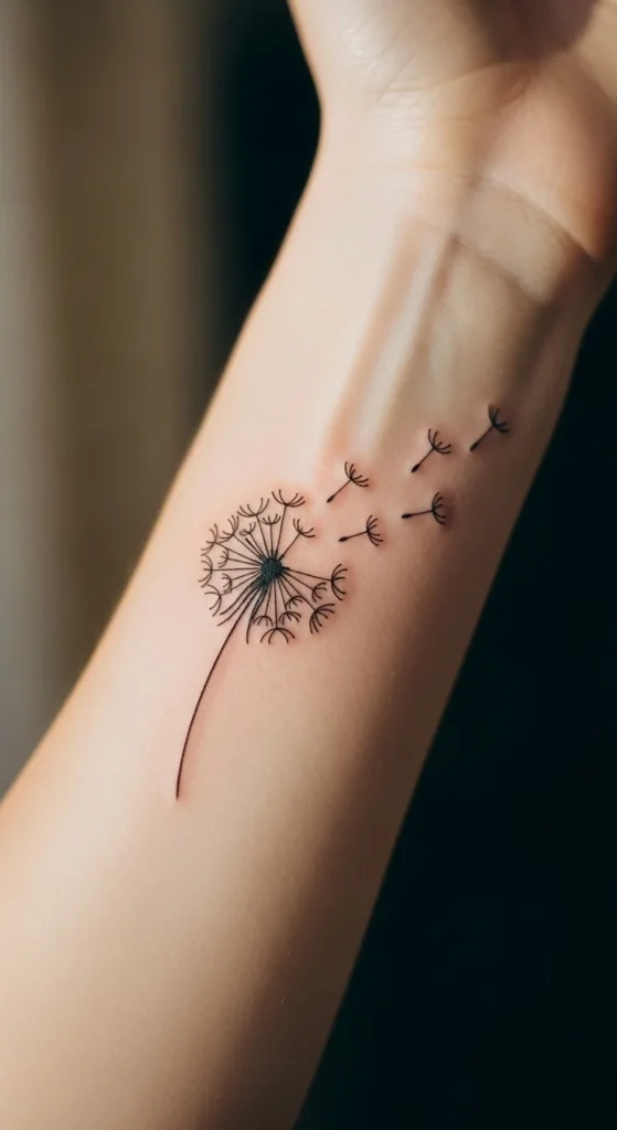 Dandelion Outline