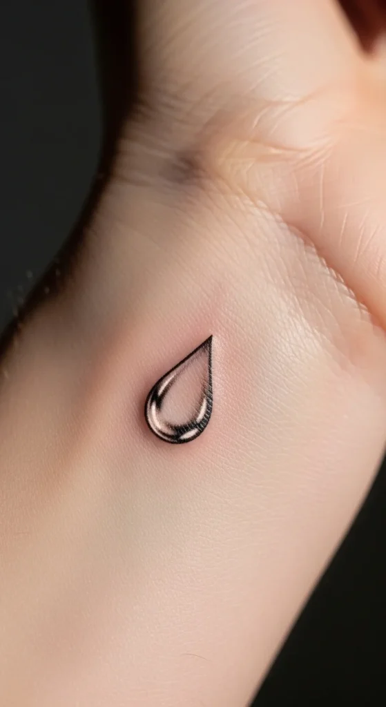 Dew Drop Tattoo