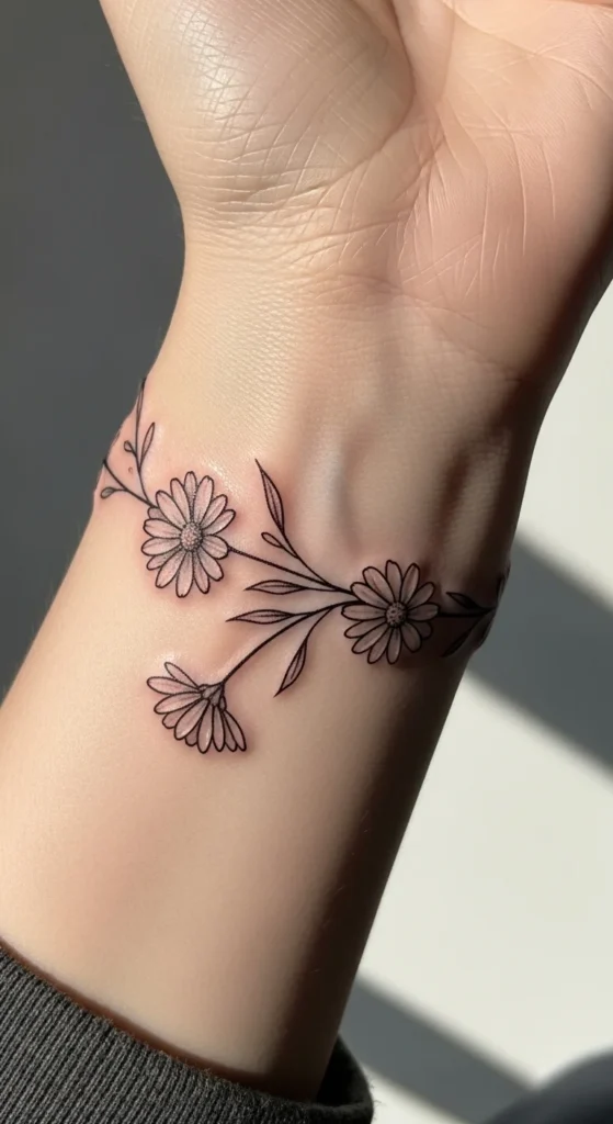 Fine Line Daisy Chain