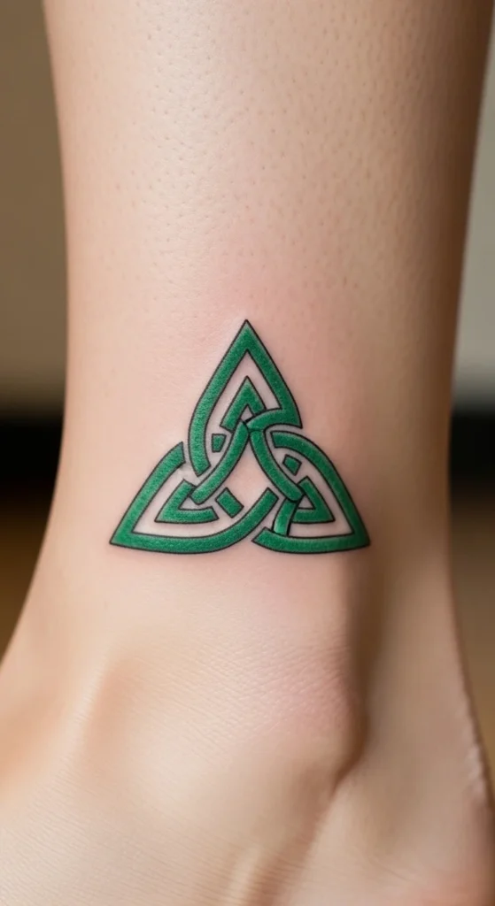 Green Knot Triangle
