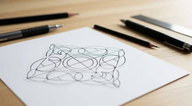 How to Draw Basic Geometric Tattoos That Look Modern