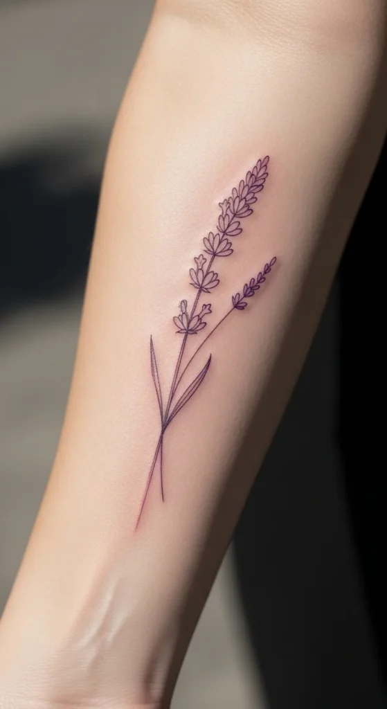 Lavender Stem