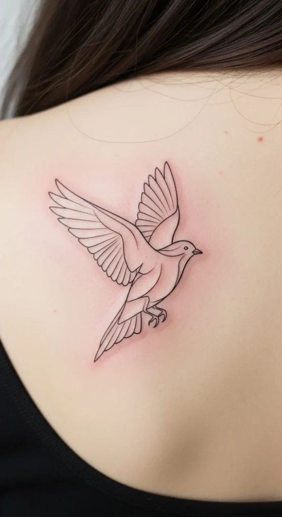 Minimal Bird in Flight