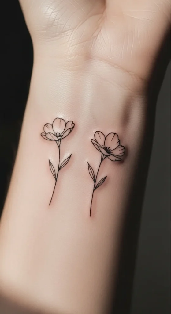Minimal Flower Pair