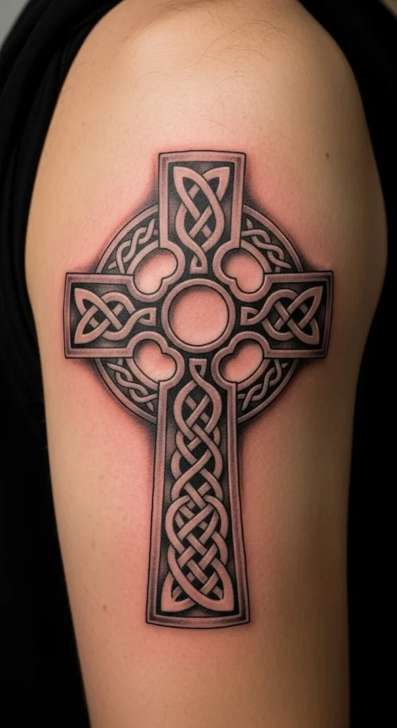 Shadowed Celtic Cross