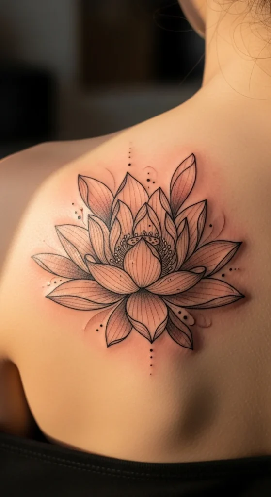 Shoulder Blade Lotus