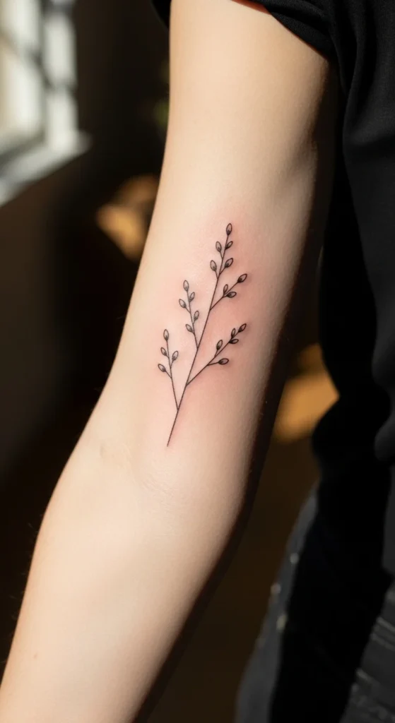 Simple Branch With Buds