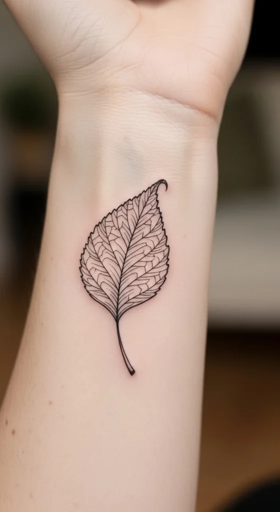 Single Line Leaf