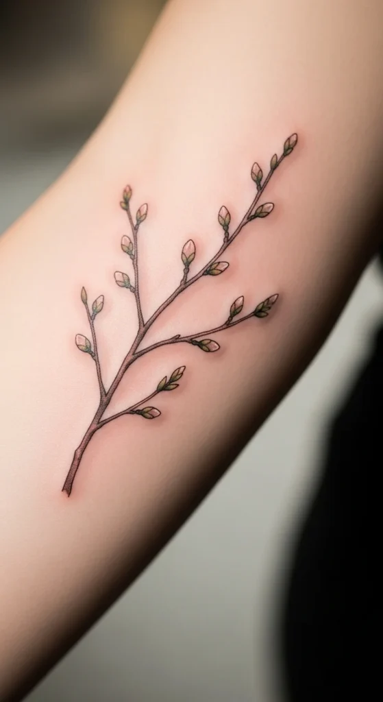 Spring Branch with Buds