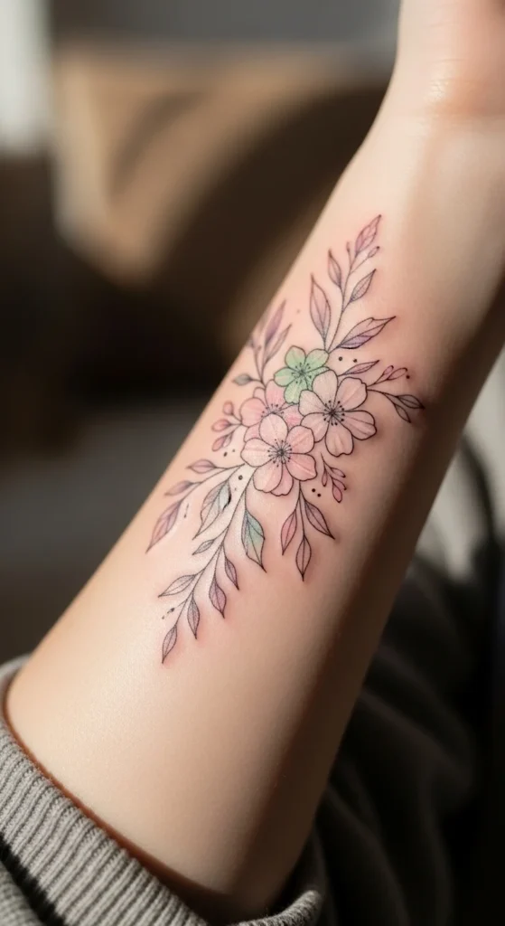 Spring Tattoo Ideas for Girls