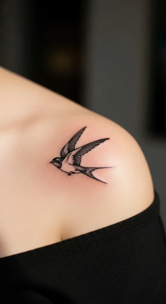 Swallow Bird Symbol
