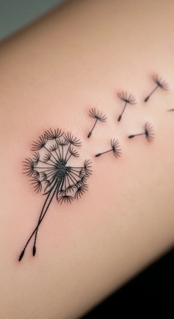 Tiny Dandelion Seeds