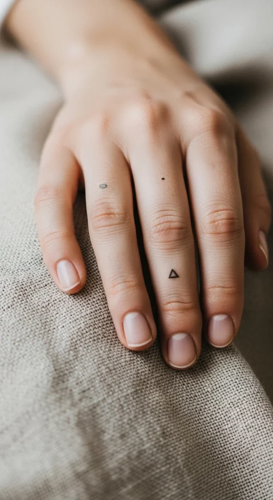 how to design tiny finger tattoos
