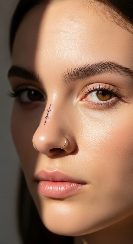 how to pick small nose tattoos